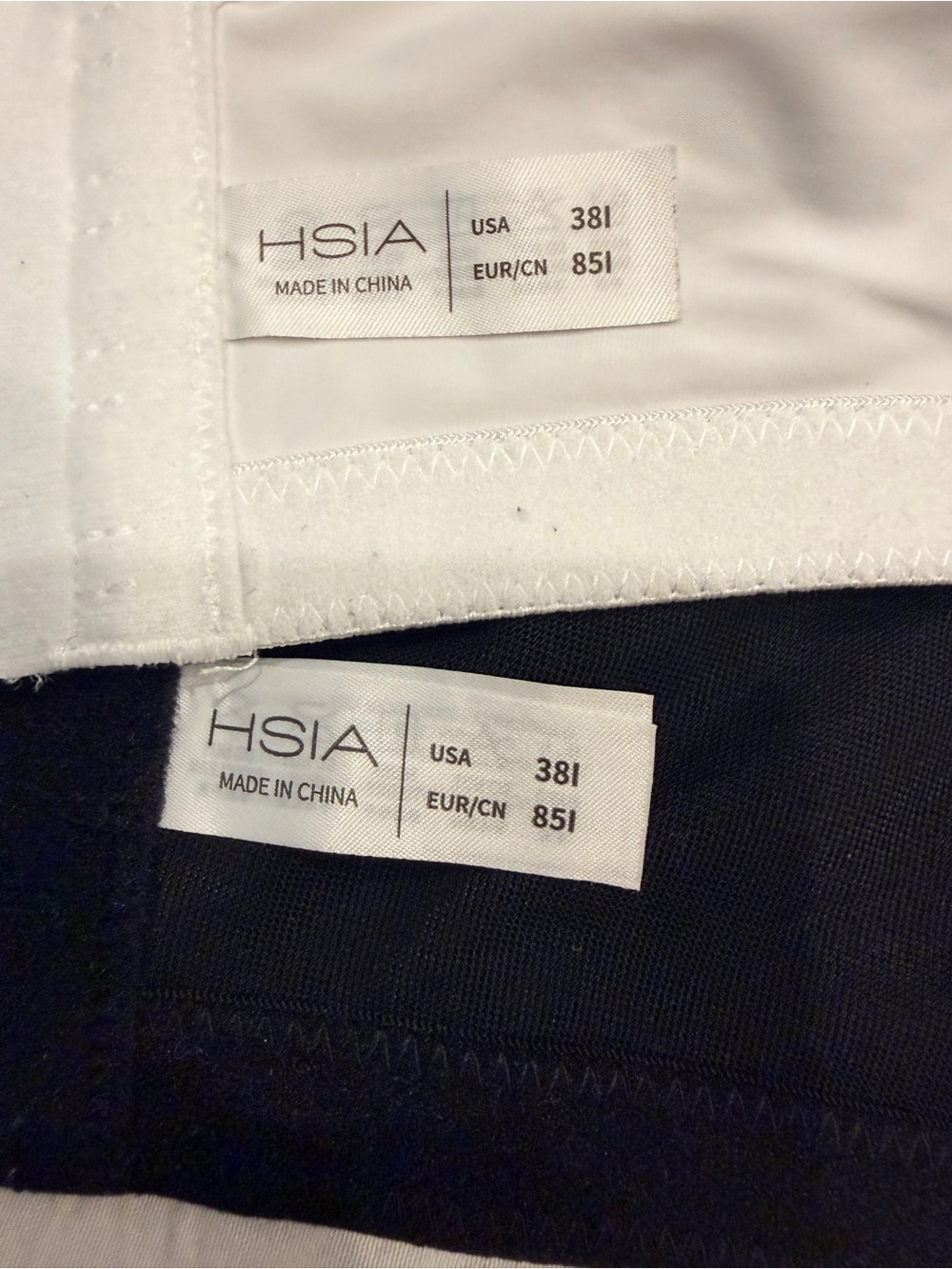 2 HSIA Minimizer Bras 38i - Picture 7 of 8